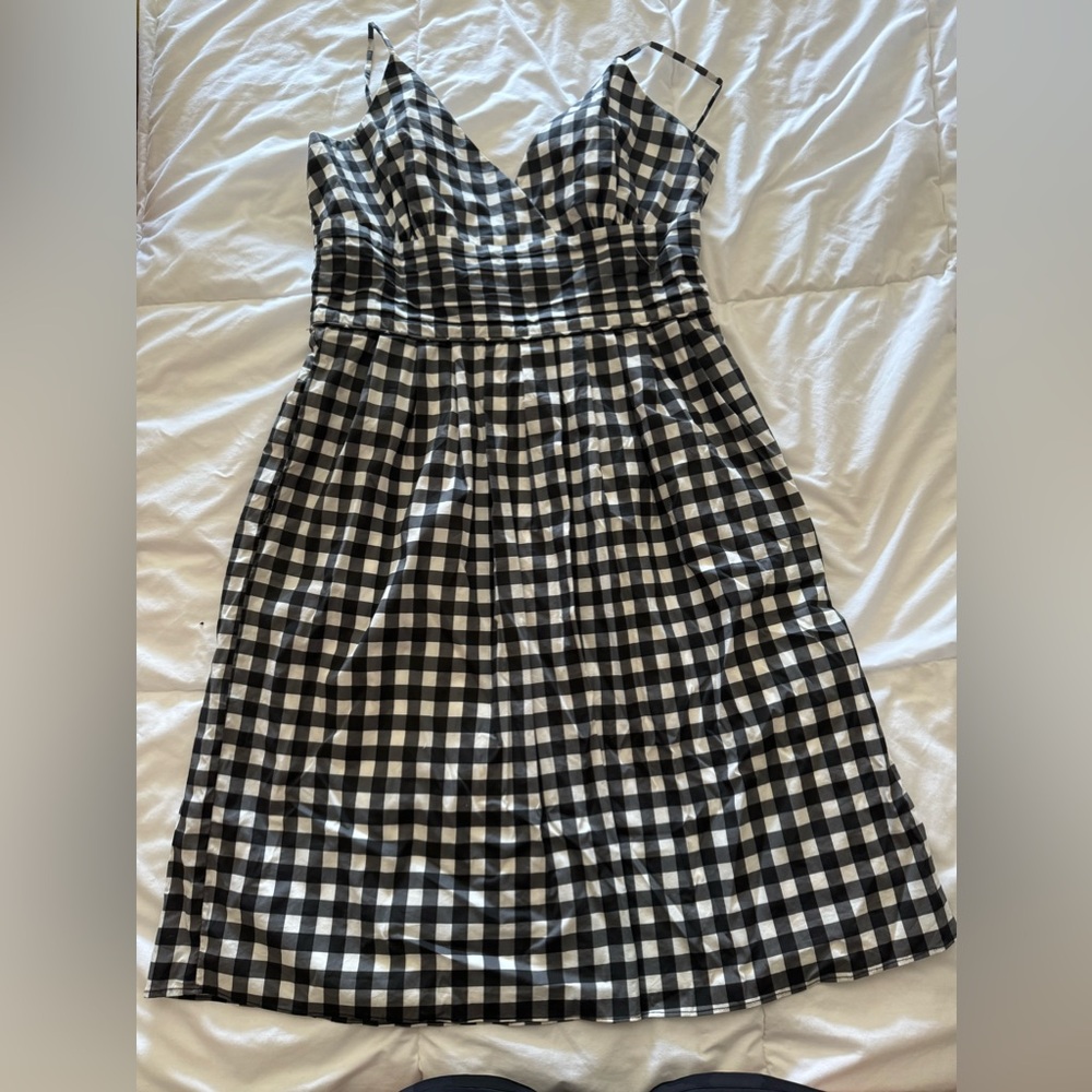 Banana republic gingham dress